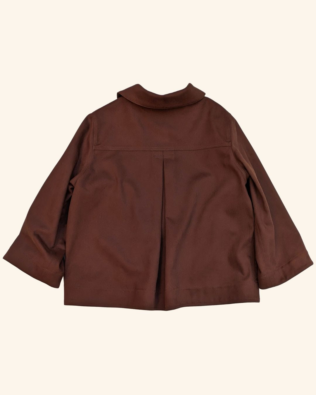 Aubrey Chore Jacket in Chocolate Brown