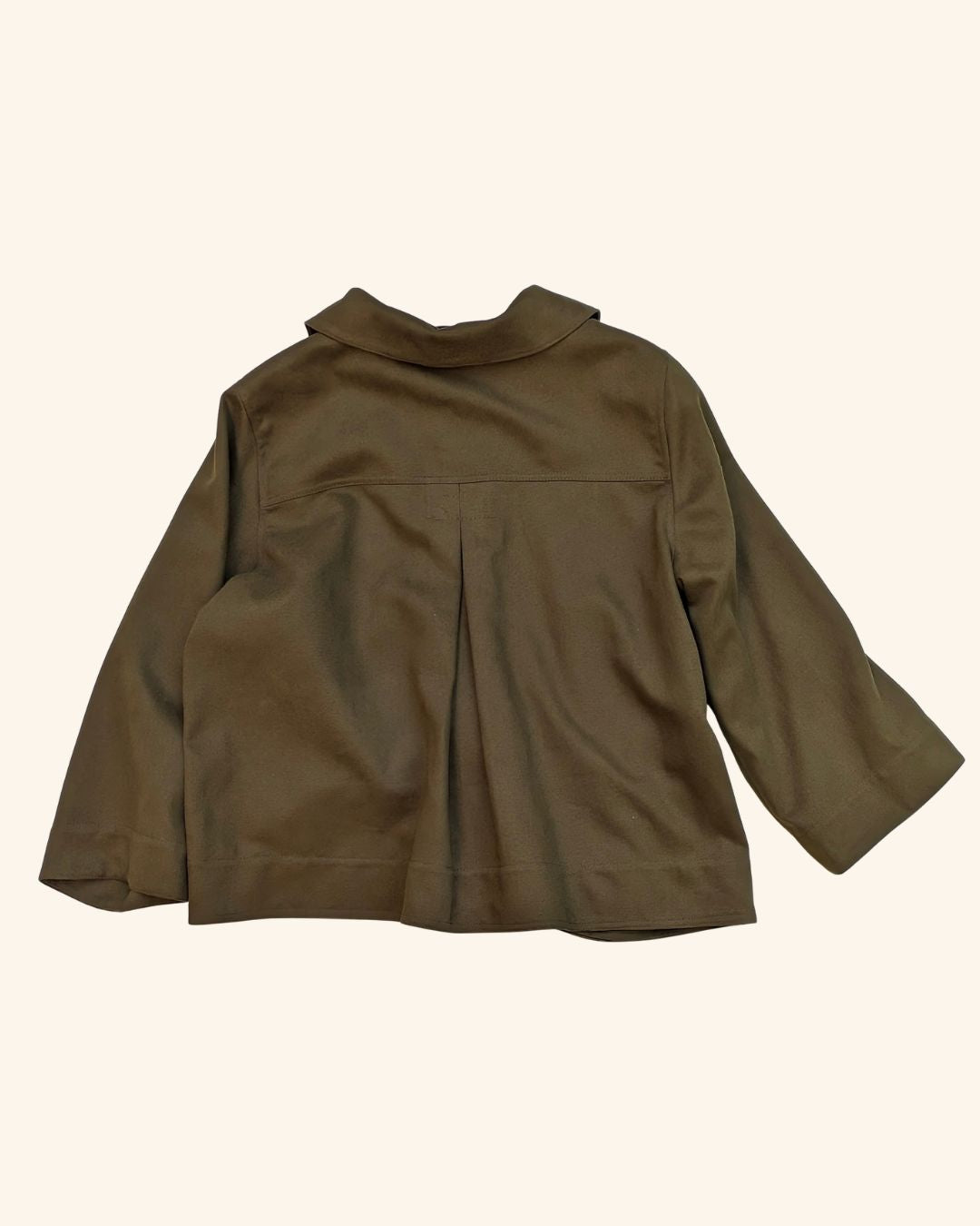 Aubrey Chore Jacket in Khaki Green