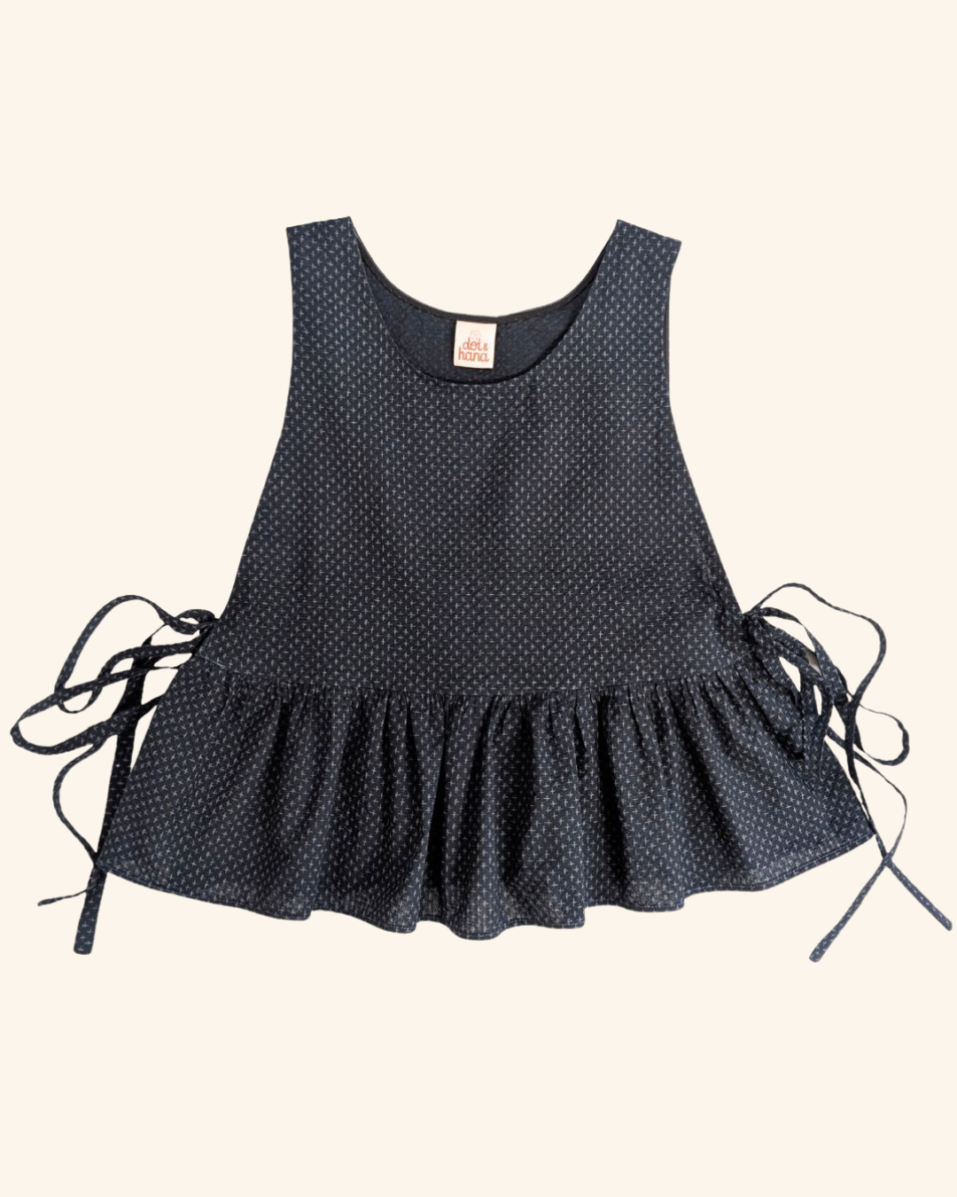 Daisy Side-Tie Top - Toto Cross