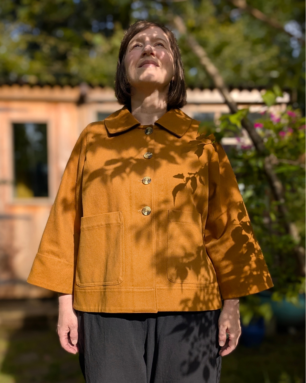 Frankie Chore Jacket in Ochre