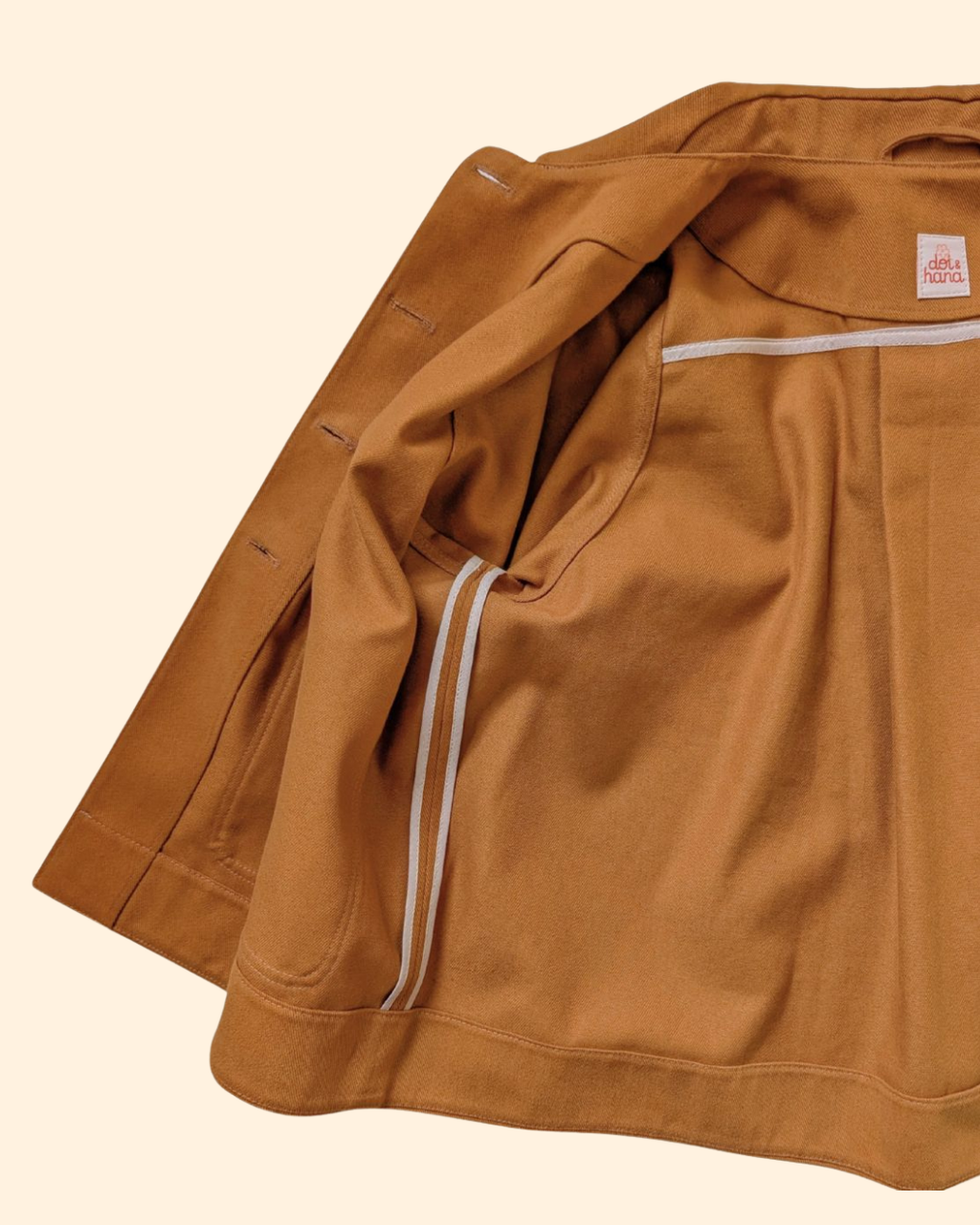Frankie Chore Jacket in Ochre