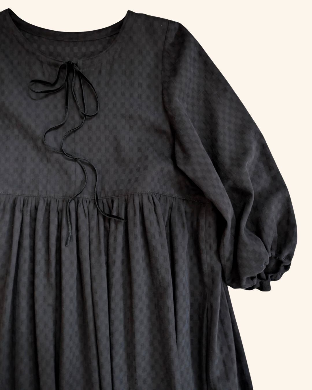 Tuppence Velvet Tie Dress